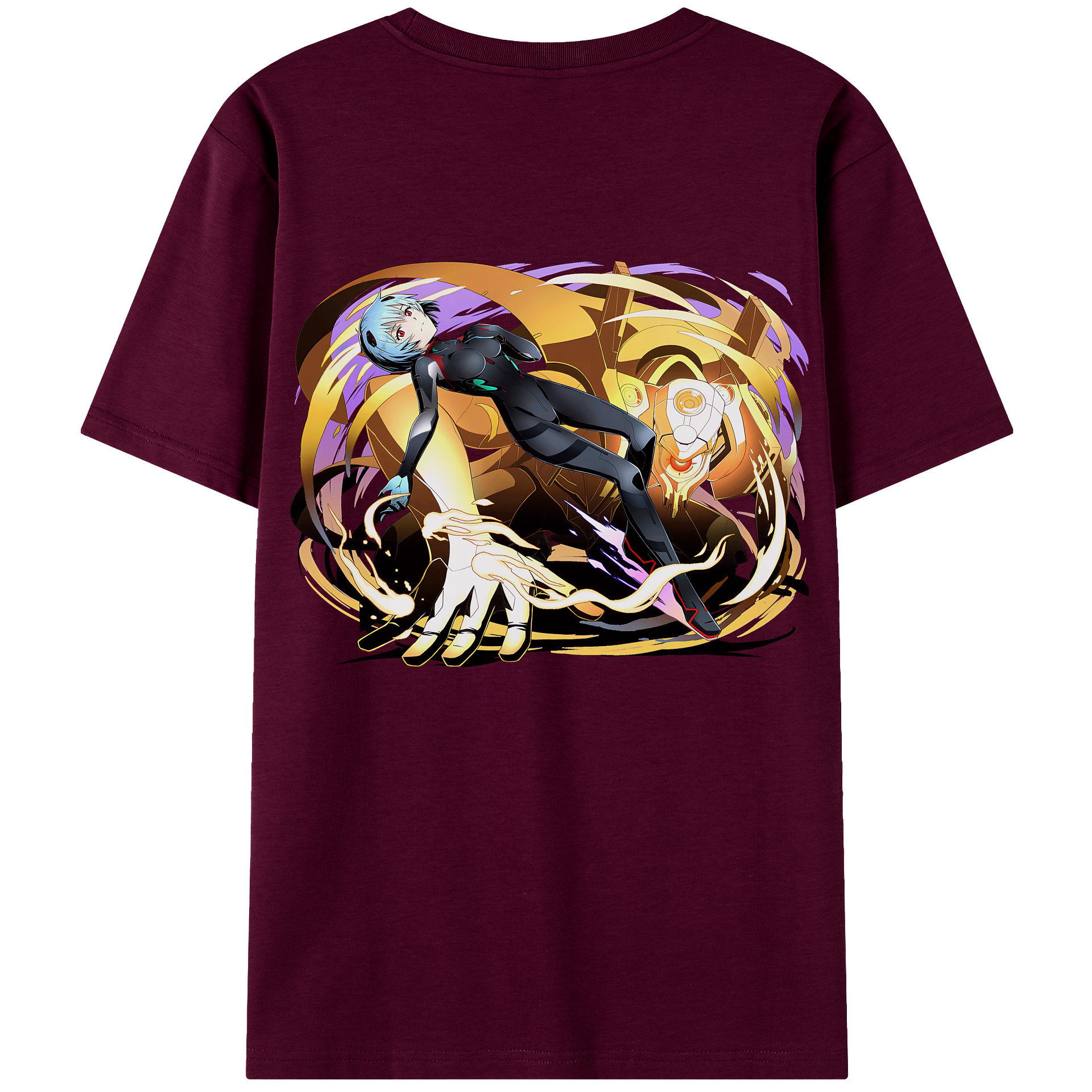 （画像用） EVA 新世紀エヴァンゲリオン レディース半袖Tシャツ(バックプリント)